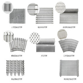 不锈钢网带的种类、规格及应用行业介绍